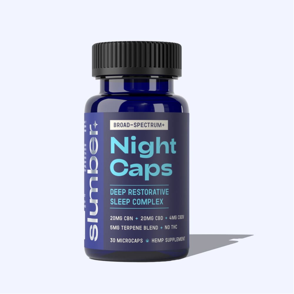 Slumber Night Caps CBD Capsules for sleep Slumber Night Caps CBD Capsules for sleep